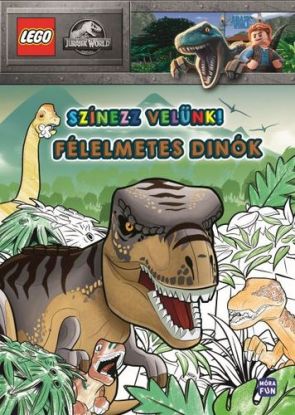 LEGO Jurassic World - Színezz velünk! Félelmetes dinók