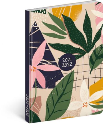 18mesačný diár Petito – Listy 2021/2022, 11 × 17 cm