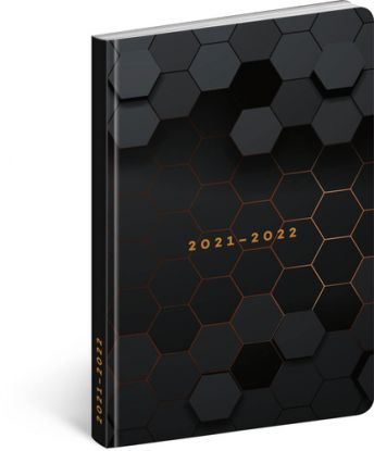 18mesačný diár Petito – Polygón 2021/2022, 11 × 17 cm