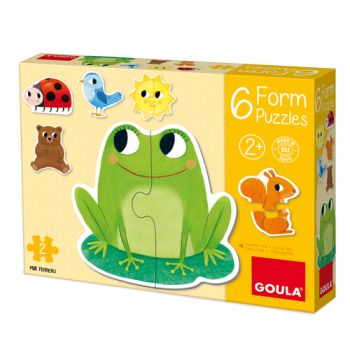 Veľké puzzle Zvieratká 6