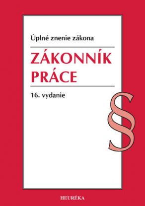Zákonník práce. Úzz, 16. vydanie 2021