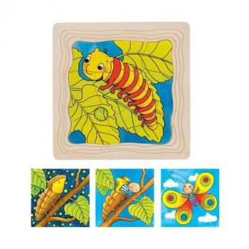 Puzzle Vývoj motýľa