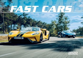 Nástenný kalendár Fast cars 2022