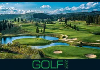 Nástenný kalendár Golf 2022