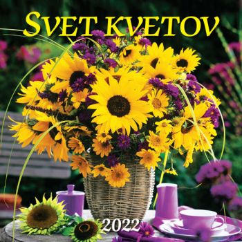 Nástenný kalendár Svet kvetov 2022