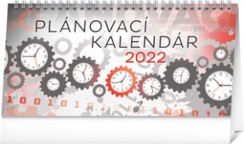 Stolový kalendár Plánovací 2022 SK, 25 × 12,5 cm