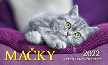 Stolový kalendár  Mačky 2022