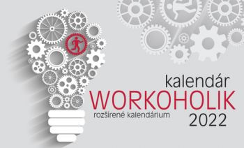 Stolový kalendár  Workoholik kalendár s pútkom 2022