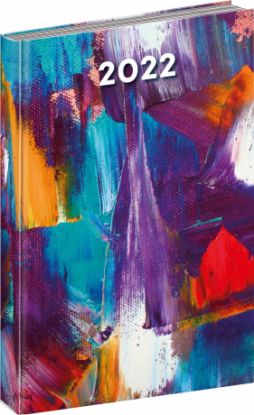 Denný diár Cambio Fun 2022, Maľba, 15 × 21 cm