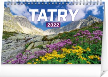 Stolový kalendár Tatry 2022 SK , 23,1 × 14,5 cm