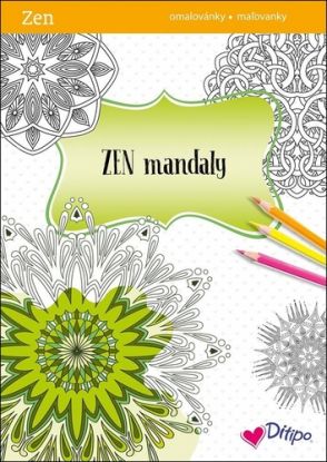 ZEN mandaly omalovánky/maľovanky