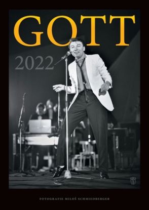 Luxusný nástenný kalendár Karel Gott 2022 SK+CZ