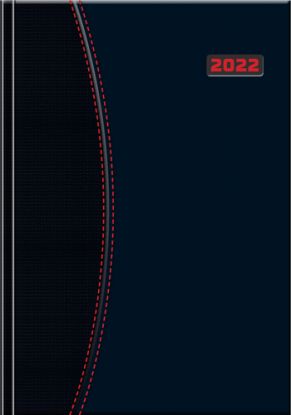 Denný diár A5 Premium 2022 čierny