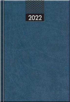 Denný diár A5 Venetia 2022 sivomodrý