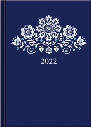 Denný diár A6 Praktik 2022 Folk