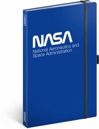 Týždenný diár NASA 2022, 13 × 21 cm