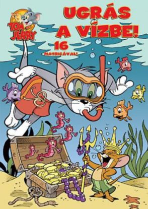 Tom & Jerry - Ugrás a vízbe! - 16 matricával!