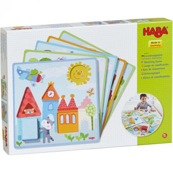 Haba drevená hračka Zvieratká Tvary a farby