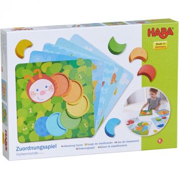 Haba prvé priraďovanie a vkladanie farieb Dúhové mesiace