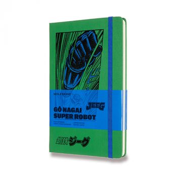 Zápisník MOLESKINE Go Nagai čistý zelený L
