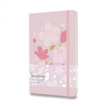 Zápisník MOLESKINE Sakura linajkový G1 L