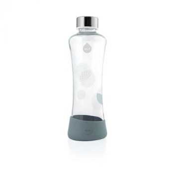 Fľaša EQUA Metallic Silver 550 ml