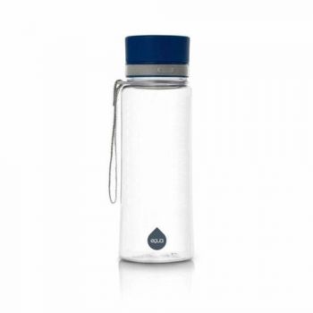 Fľaša EQUA Plain Blue 600 ml