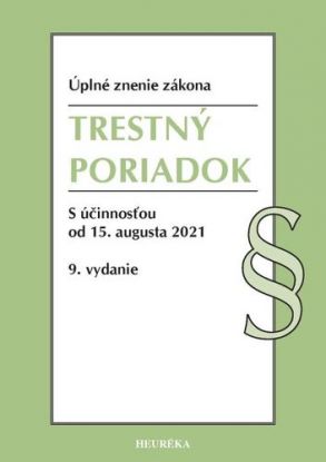 Trestný poriadok Úzz, 9. vydanie, 2021