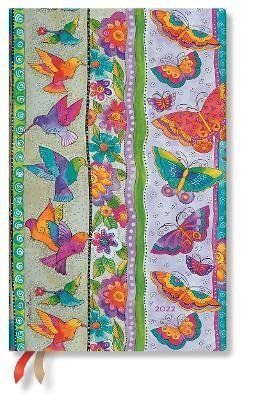 Diár Paperblanks 2022 Hummingbirds & Flutterbyes MX HOR