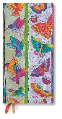 Diár Paperblanks 2022 Hummingbirds & Flutterbyes SL