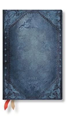 Diár Paperblanks 2022 Peacock Punk Bold MN HOR