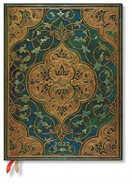 Diár Paperblanks 2022 Turquoise Chronicles UL HOR