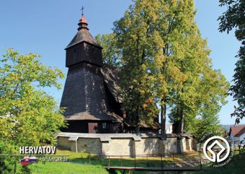 Pohľadnica A6 Hervatov b159