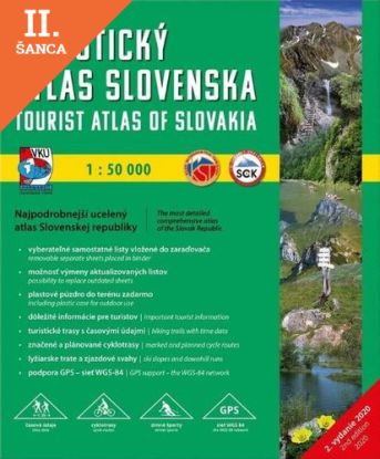 Lacná kniha Turistický atlas SR 1:50 000, 2.vydanie