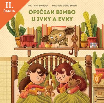 Lacná kniha Opičiak Bimbo u Ivky a Evky - leporelo