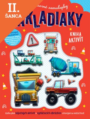 Lacná kniha Trojrozmerné samolepky: Nákladiaky