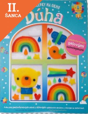Lacná kniha Samolepky na okná: Dúha