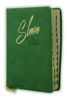 Biblia, ekumenický preklad, 2020, zelená, s indexmi. Slovo na cestu životom