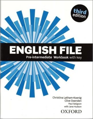 New English File 3rd Edition Pre-Intermediate Workbook with Key (2019 Edition)