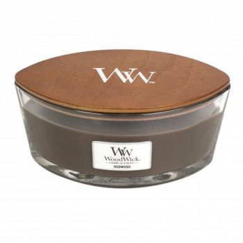 WoodWick sviečka loď Oudwood