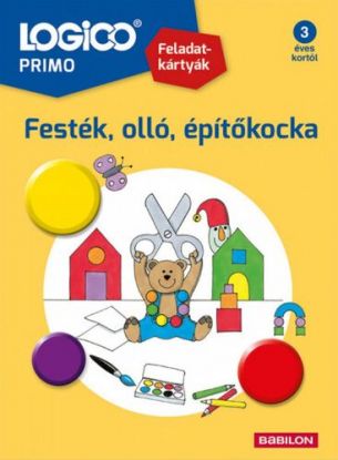 Logico Primo 3219a - Festék, olló, építőkocka
