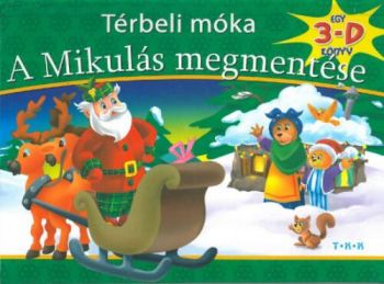 A Mikulás megmentése - 3D könyv