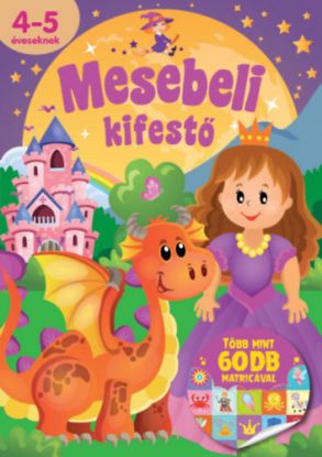 Mesebeli kifestő - Több mint 60 db matricával