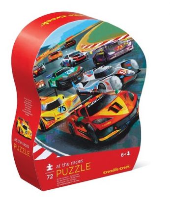 Puzzle Preteky v tvarovanej krabičke 72 Crocodile Creek