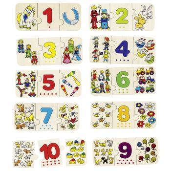 Puzzle Učíme sa počítať