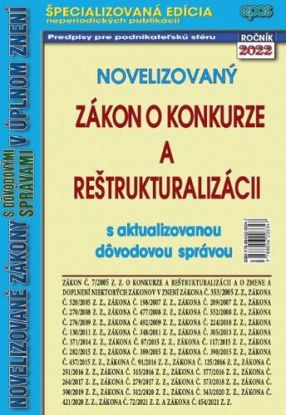 Novelizovaný zákon o konkurze a reštrukturalizácii 2/2022