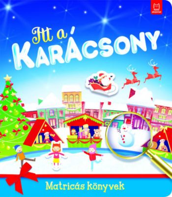 Itt a karácsony - Matricás könyvek