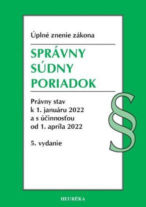 Správny súdny poriadok Úzz, 5. vydanie 2022