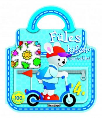 Füles kifestő matricákkal 4: Roller - Több mint 100 db matricával