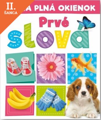 Lacná kniha Kniha plná okienok: Prvé slová